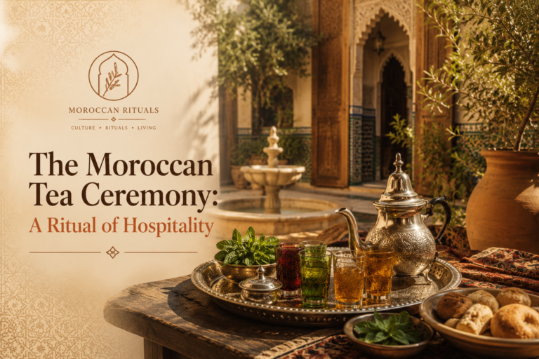 Moroccan tea ceremony ritual and ritual and its value