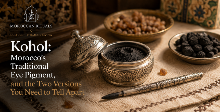 Kohol: Morocco's Traditional Eye Pigment, and the Two Versions You Need to Tell Apart by moroccan rituals