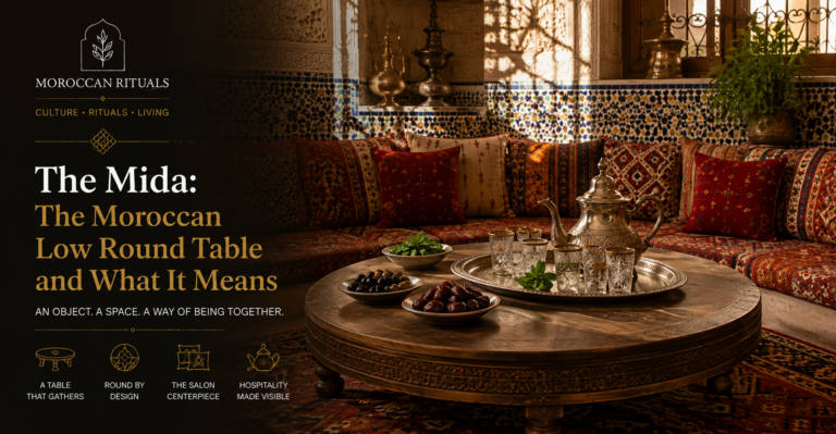 The Mida: The Moroccan Low Round Table and What It Means