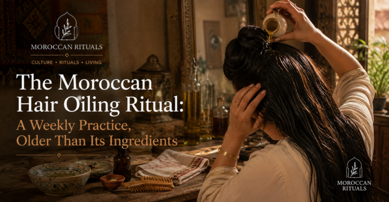 The Moroccan Hair Oiling Ritual: A Weekly Practice, from Inside