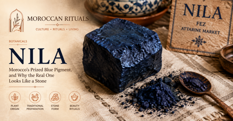 Blue Moroccan Nila - Botanicals of Moroccan Rituals