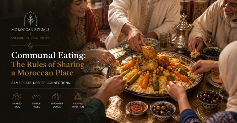 Communal Eating: The Rules of Sharing a Moroccan Plate