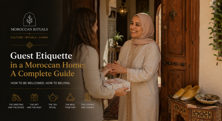 Guest Etiquette in a Moroccan Home: A Complete Guide