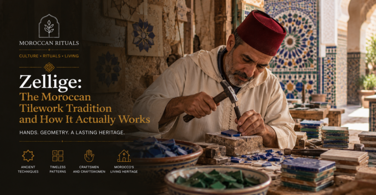 Zellige: The Moroccan Tilework Tradition and How It Actually Works